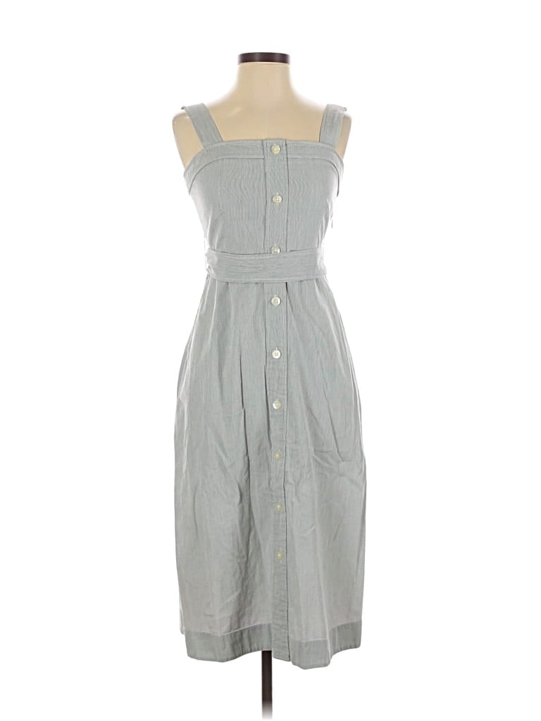 Pre-owned Everlane Casual Dress In Gray
