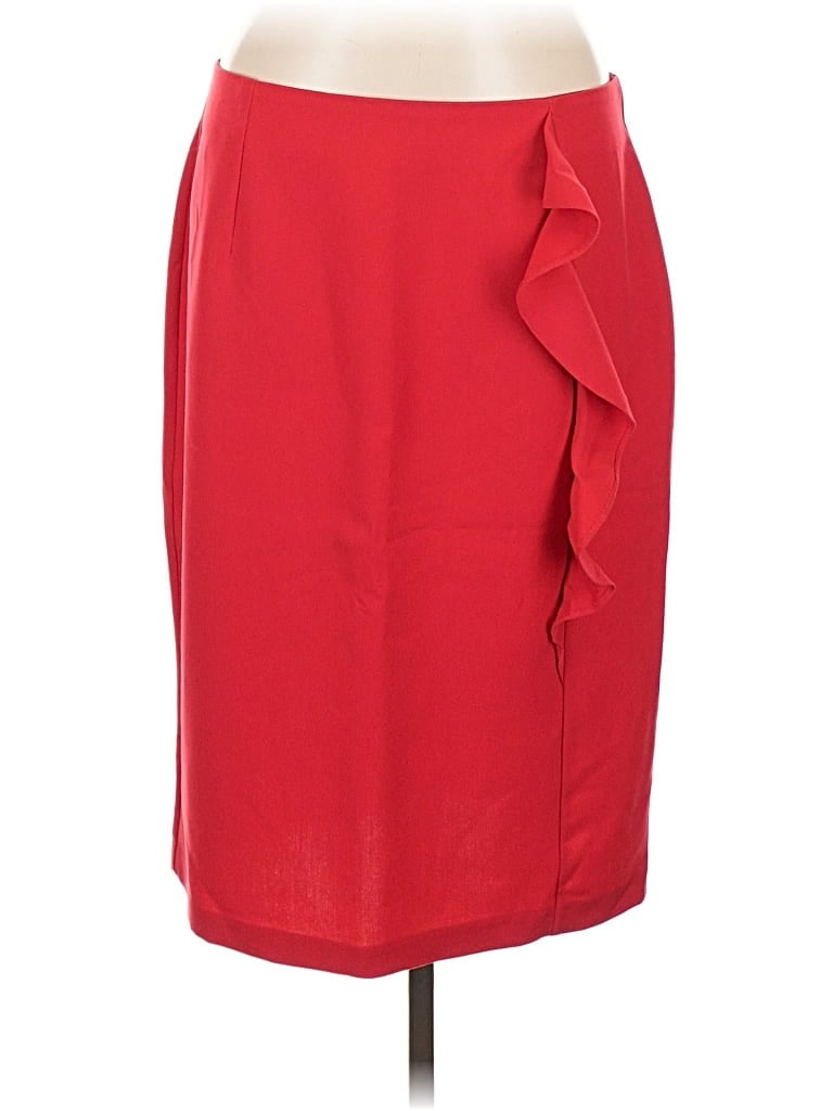 Pre-owned Attention Formal Skirt In Red