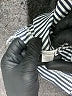 Erin London Stripes Gray Blazer Size 8 - photo 7