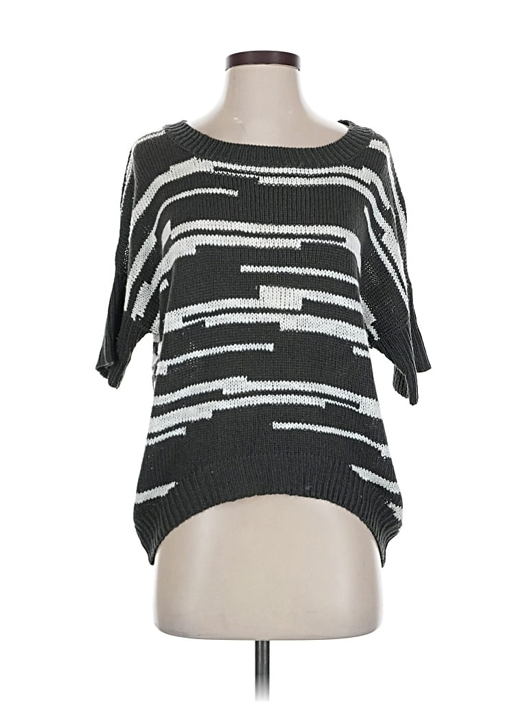 Pre-owned Lush Pullover Sweater In Black