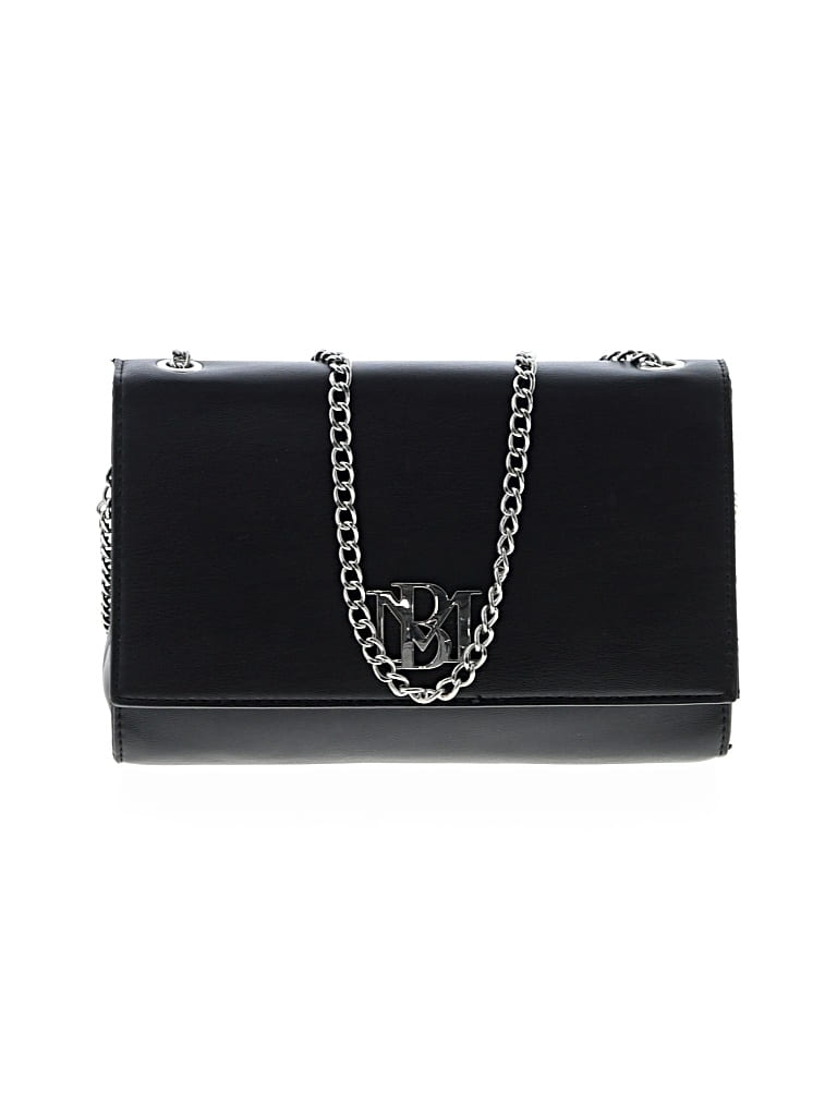 Pre-owned Badgley Mischka Shoulder Bag In Black