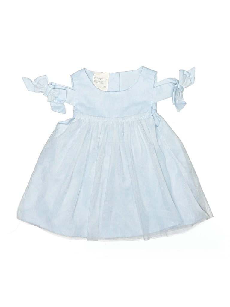 Pre-owned First Impressions Babies' Dress In Blue