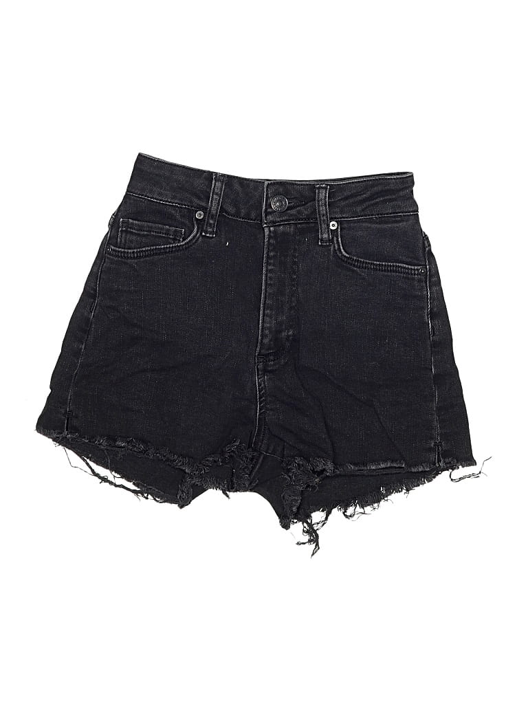 Pre-owned Paige Denim Shorts In Black