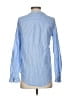 Joie 100% Cotton Stripes Blue Long Sleeve Button-Down Shirt Size XS - photo 2