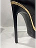 Saint Laurent Black Leather Platform Heels Size EU 40 - photo 5