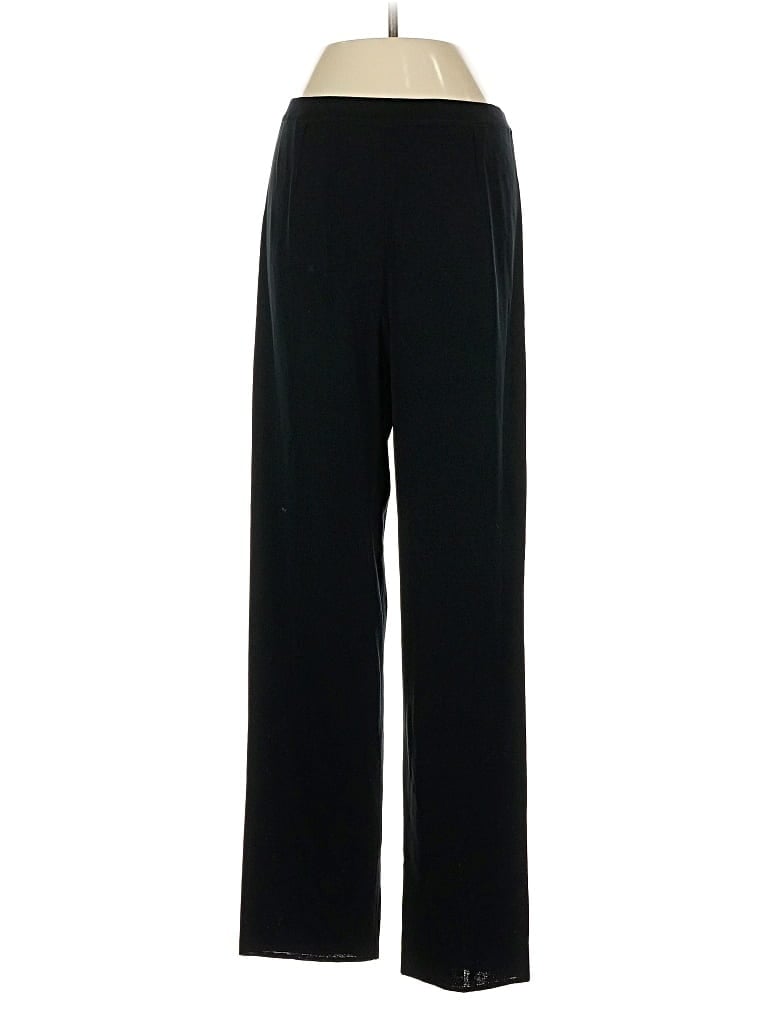 Pre-owned Ming Wang Casual Pants In Black