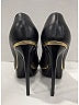 Saint Laurent Black Leather Platform Heels Size EU 40 - photo 8