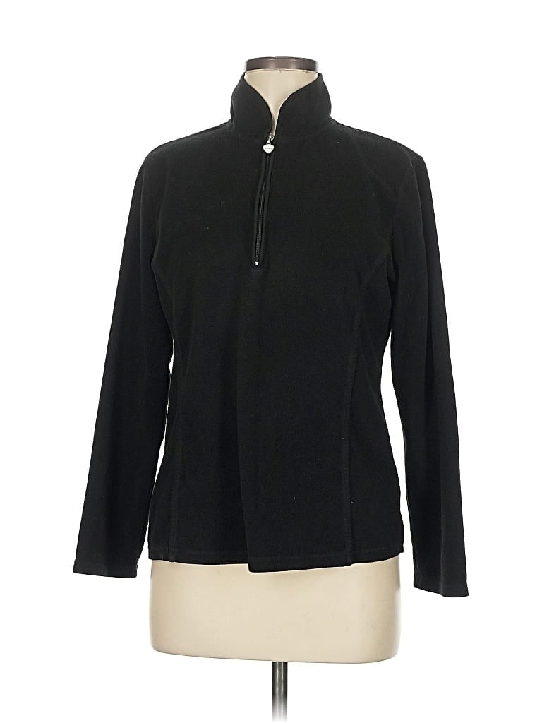 Pre-owned New York And Company Pullover Sweater In Black