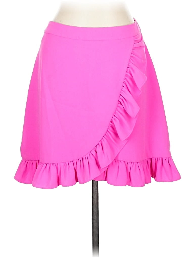 Pre-owned Julie Brown Casual Skirt In Pink