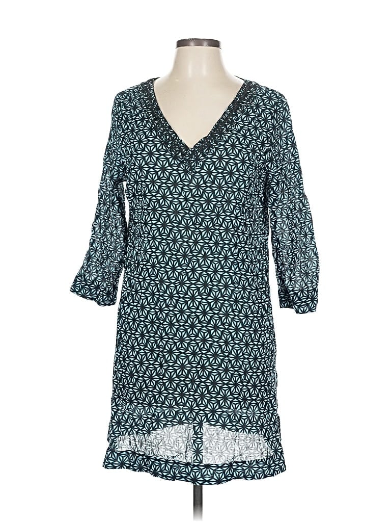 Pre-owned Lands' End Casual Dress In Blue