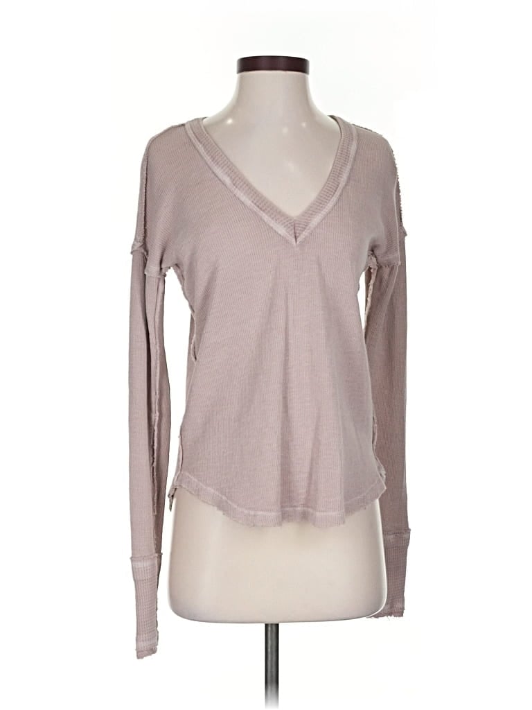 Pre-owned We The Free Cardigan Sweater In Brown