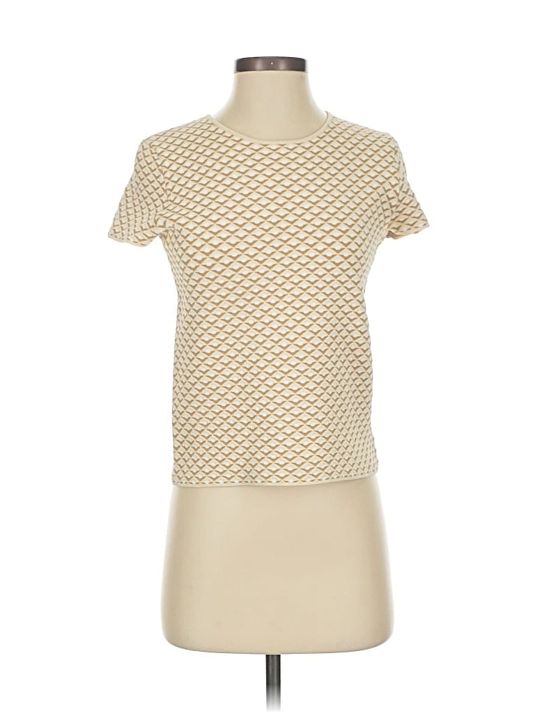 Pre-owned Theory Pullover Sweater In Brown