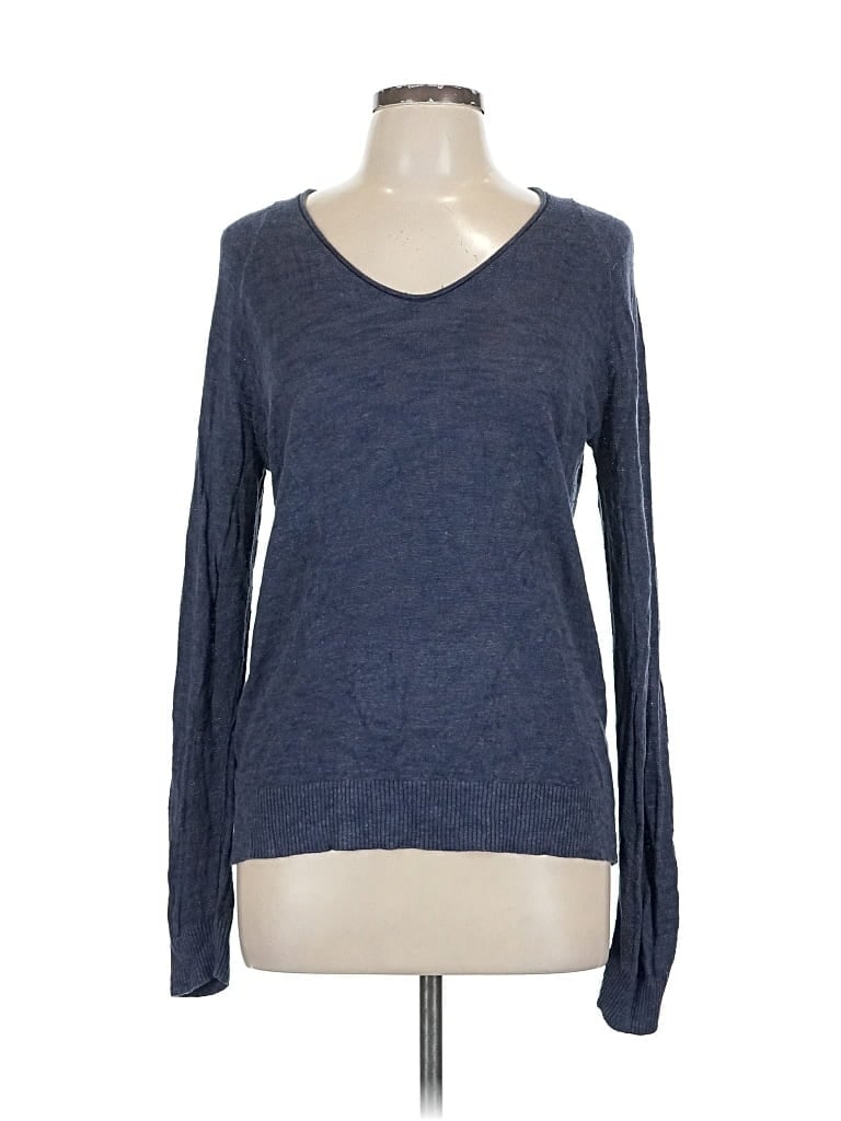 Pre-owned Market & Spruce Pullover Sweater In Blue