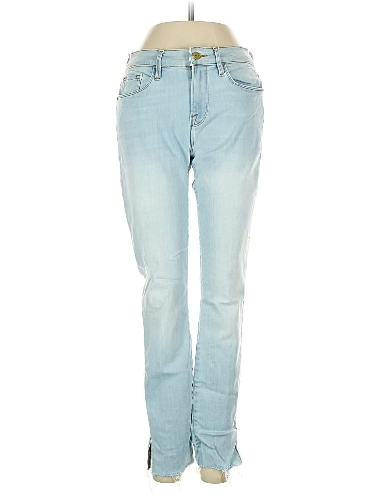 Pre-owned Frame Jeans In Blue