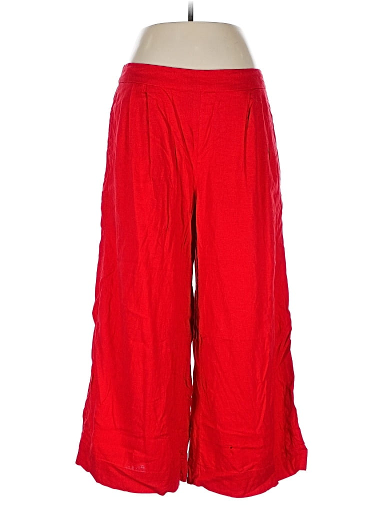 Pre-owned A New Day Linen Pants In Red