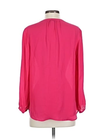 Joie 3/4 Sleeve Silk Top (view 2)