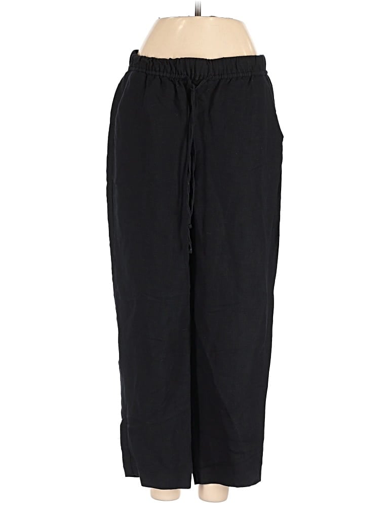 Pre-owned H&m Casual Pants In Black
