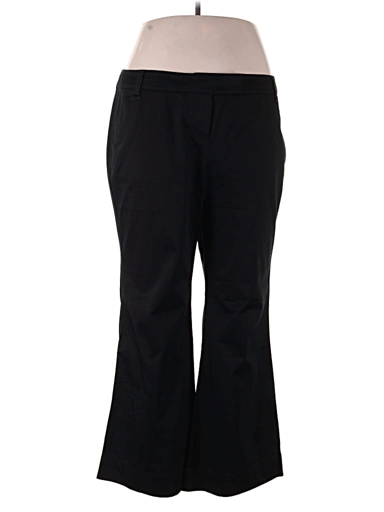 Pre-owned New York And Company Dress Pants In Black