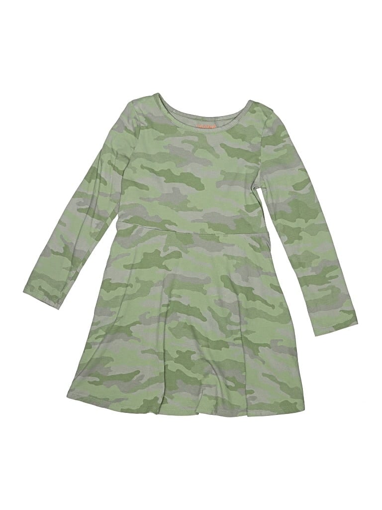 Pre-owned Cat & Jack Kids' Dress In Green
