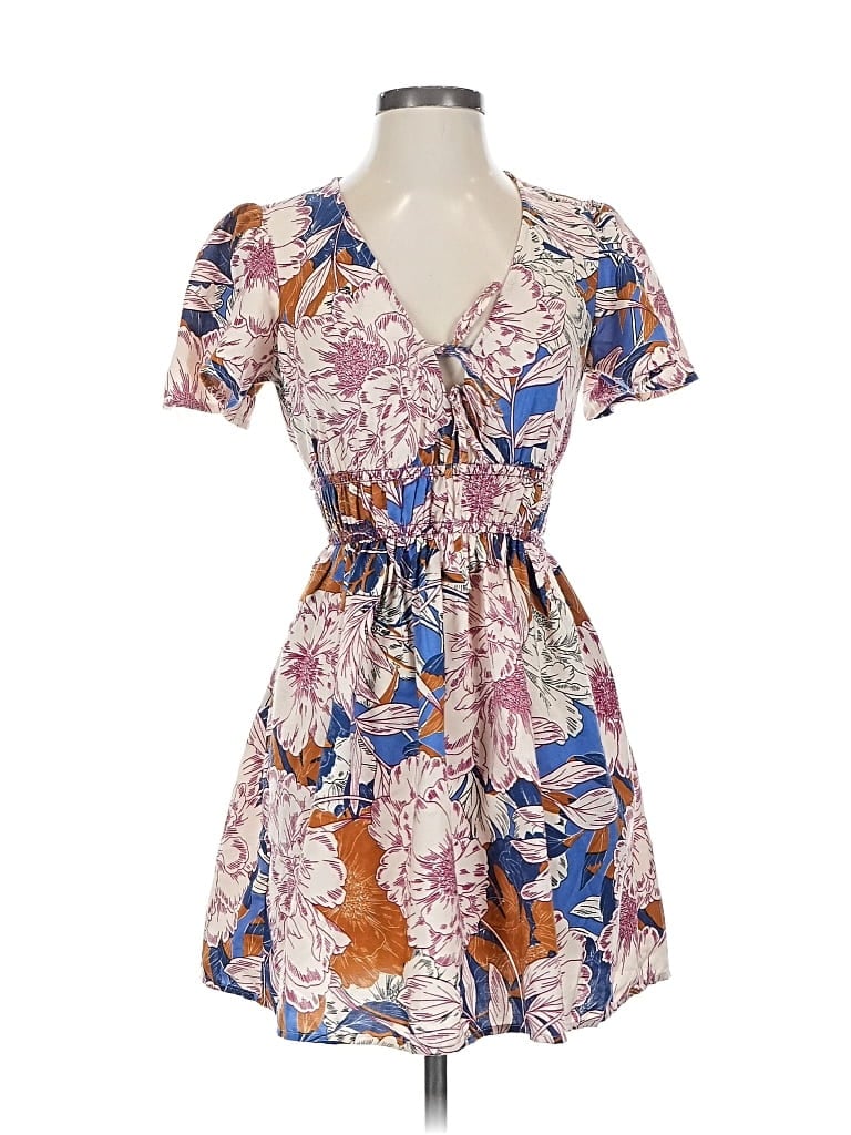 Pre-owned Band Of The Free Casual Dress In Purple