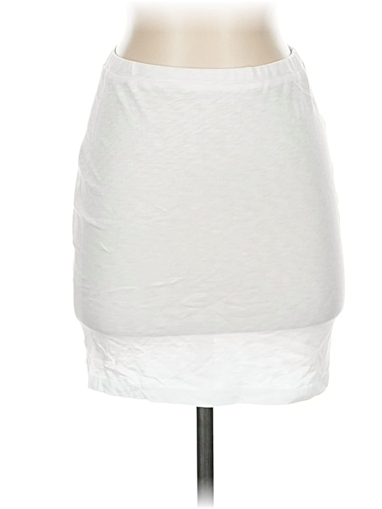 Pre-owned Unbranded Casual Skirt In White