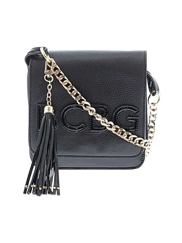 Pre-owned Bcbg Paris Crossbody Bag In Black