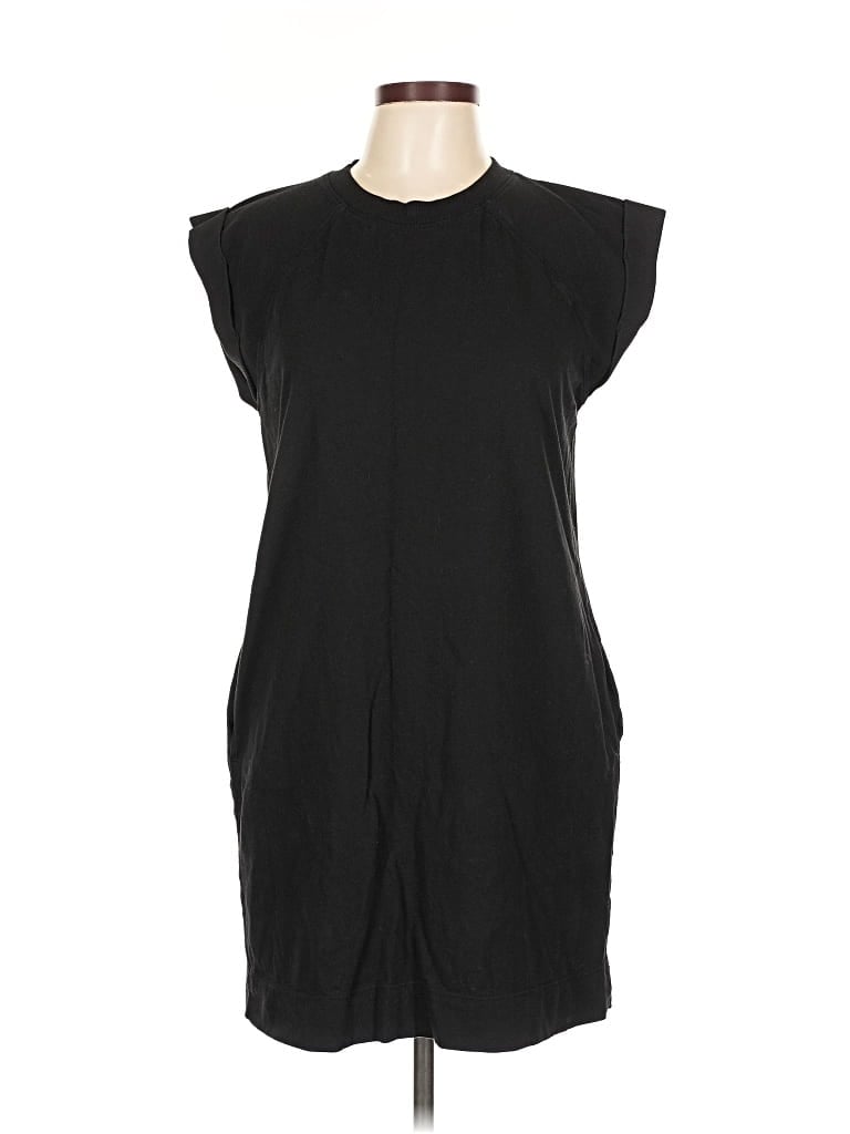 Pre-owned Rowan Casual Dress In Black