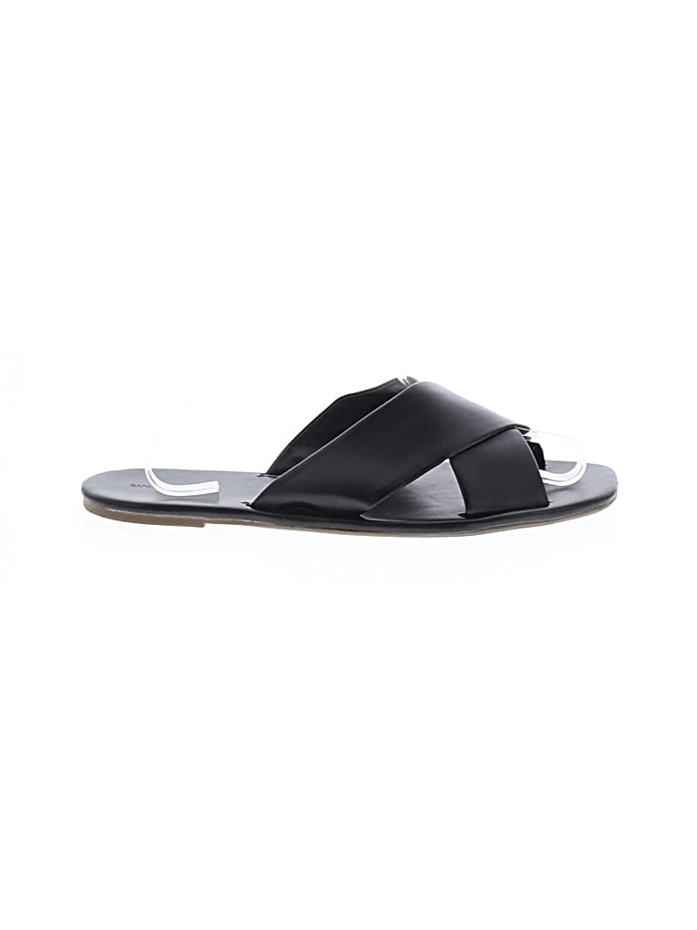 Pre-owned Banana Republic Factory Store Sandals In Black