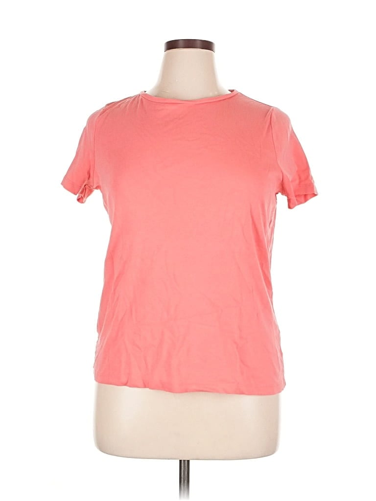Pre-owned Talbots Short Sleeve T-shirt In Pink