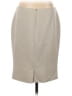 Gianfranco Ferre Chevron-herringbone Gray Ivory Formal Skirt Size EU (IT) 44 / US 8 - photo 2