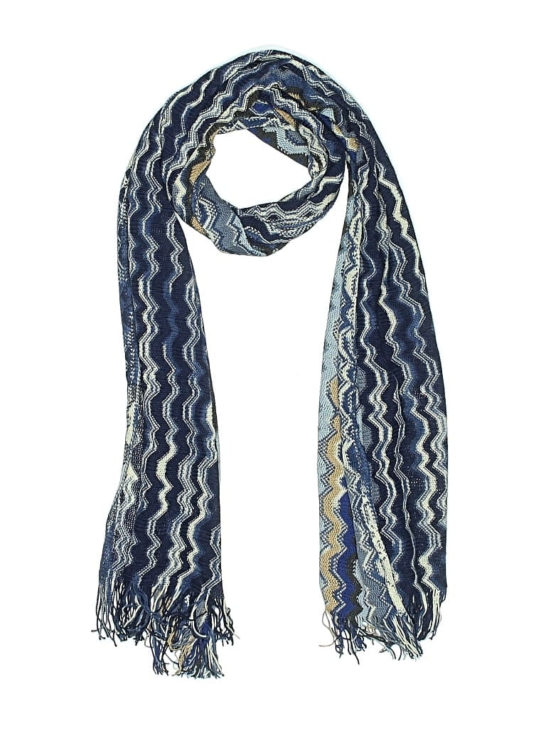 Pre-owned Missoni Scarf In Blue