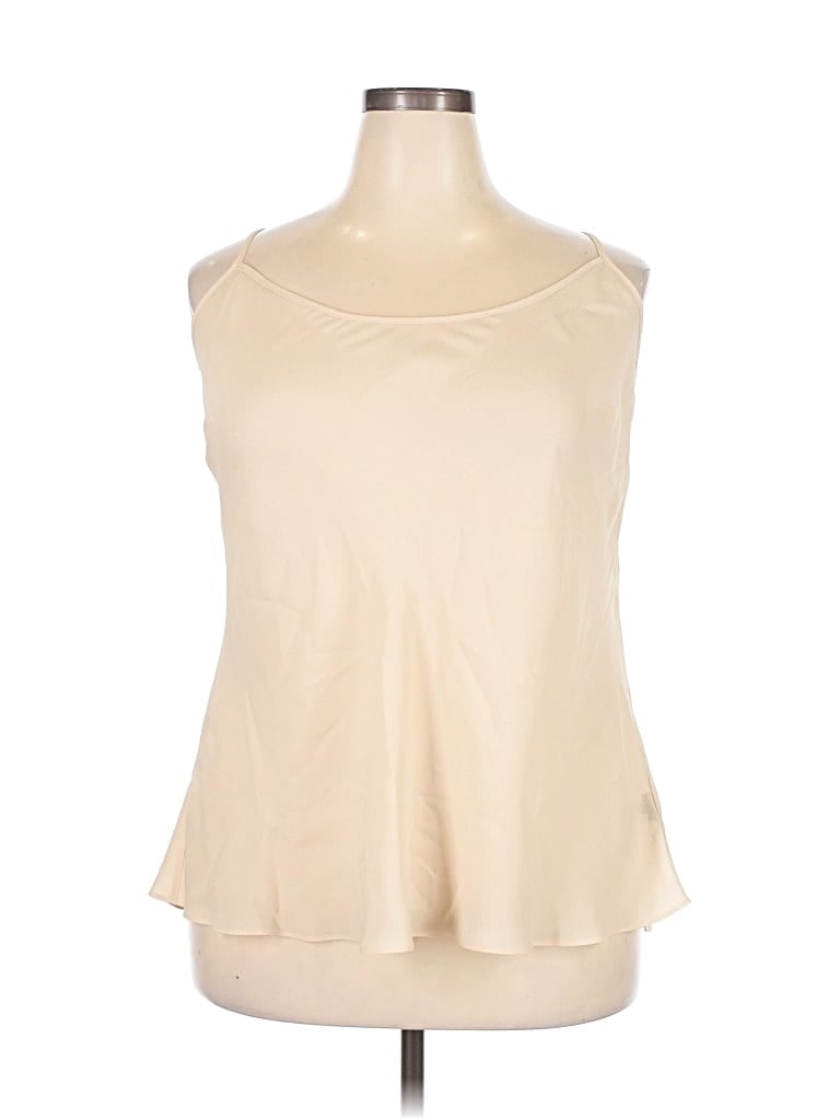 Pre-owned Polo Ralph Lauren Sleeveless Blouse In White