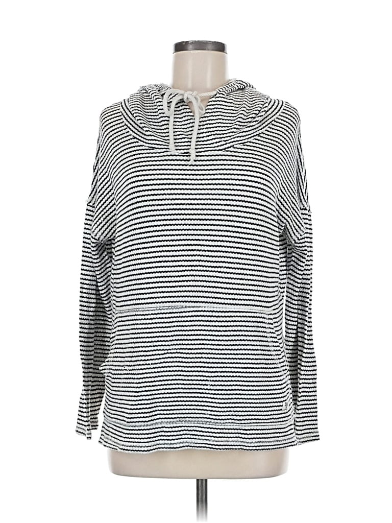 Pre-owned Billabong Pullover Hoodie In Silver