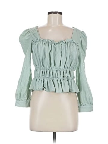 MNG 3/4 Sleeve Blouse (view 1)