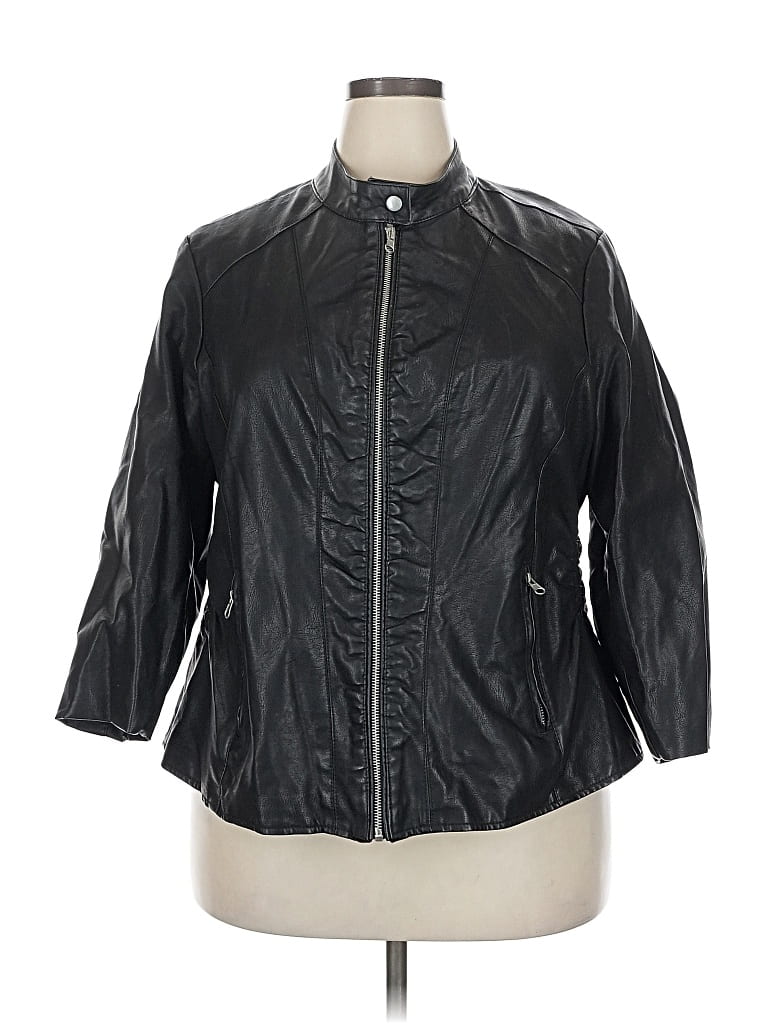 Pre-owned Baccini Jacket In Black