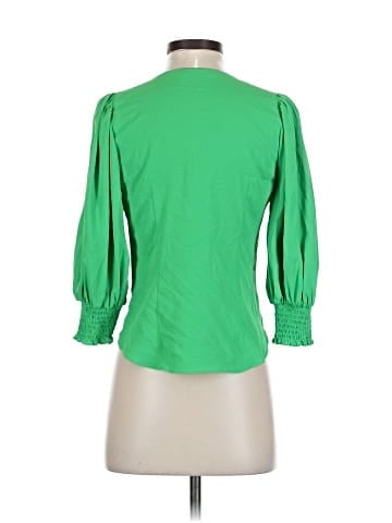 Amanda Uprichard 3/4 Sleeve Blouse (view 2)