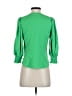 Amanda Uprichard 100% Polyester Green 3/4 Sleeve Blouse Size XS - photo 2