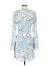 BCBGMAXAZRIA 100% Polyester Blue Cocktail Dress Size XS - photo 2