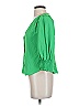 Amanda Uprichard 100% Polyester Green 3/4 Sleeve Blouse Size XS - photo 5