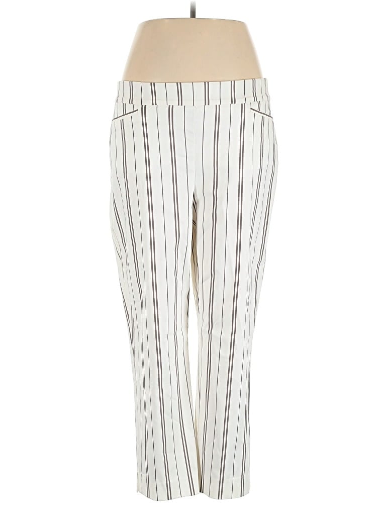 Pre-owned Chico's Casual Pants In White