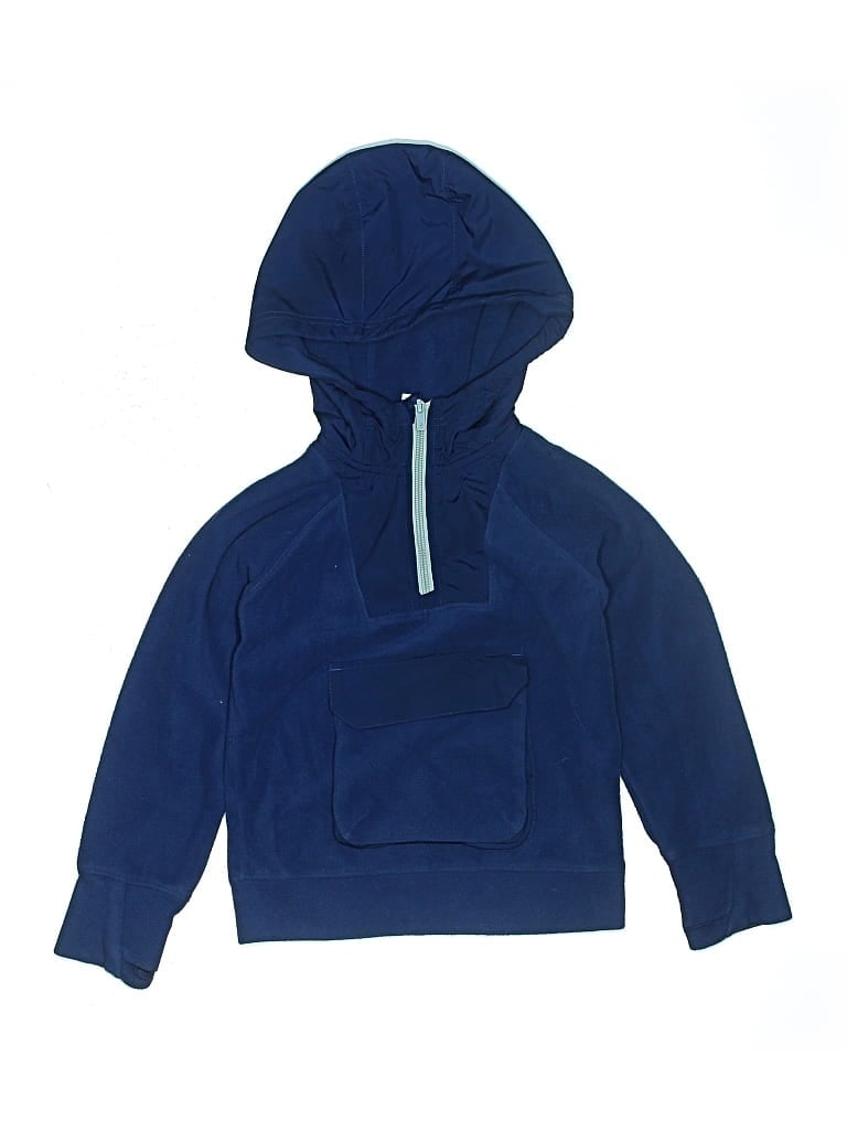 Pre-owned All In Motion Kids' Zip Up Hoodie In Blue