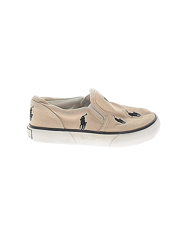 Pre-owned Polo By Ralph Lauren Kids' Sneakers In Brown