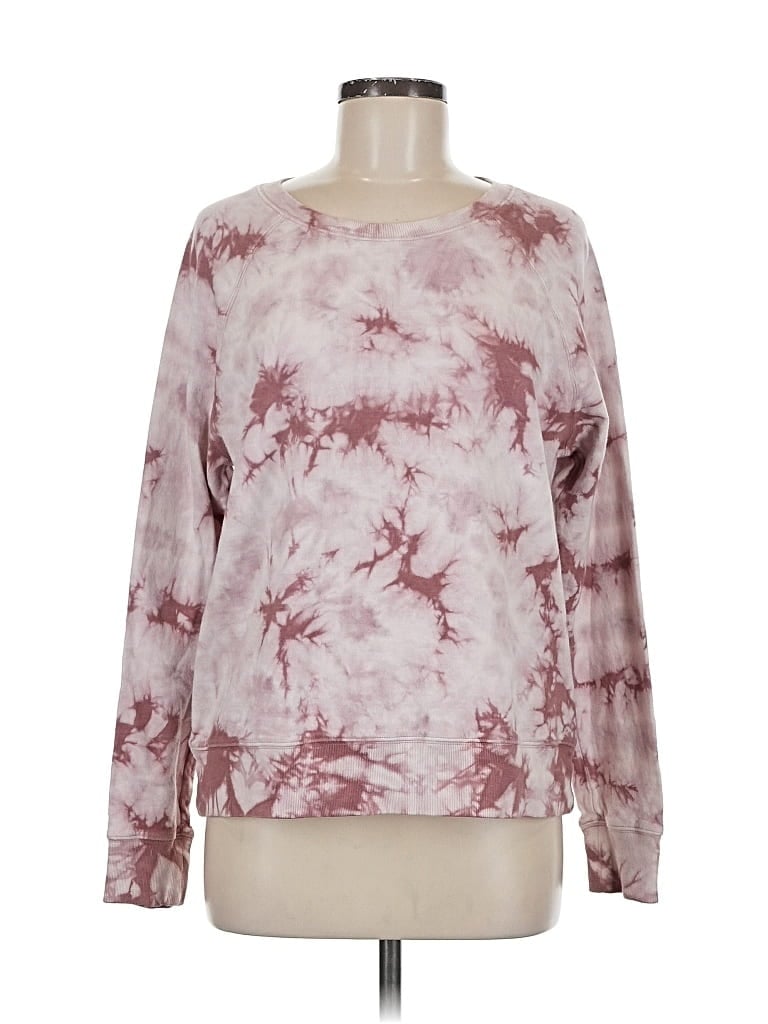 Pre-owned Athleta Sweatshirt In Pink