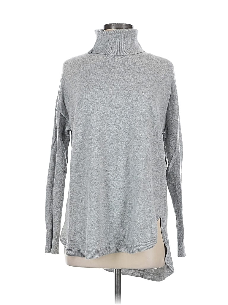 Pre-owned Chelsea28 Turtleneck Sweater In Gray