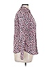 Talbots Animal Print Pink Long Sleeve Blouse Size 14 - photo 4