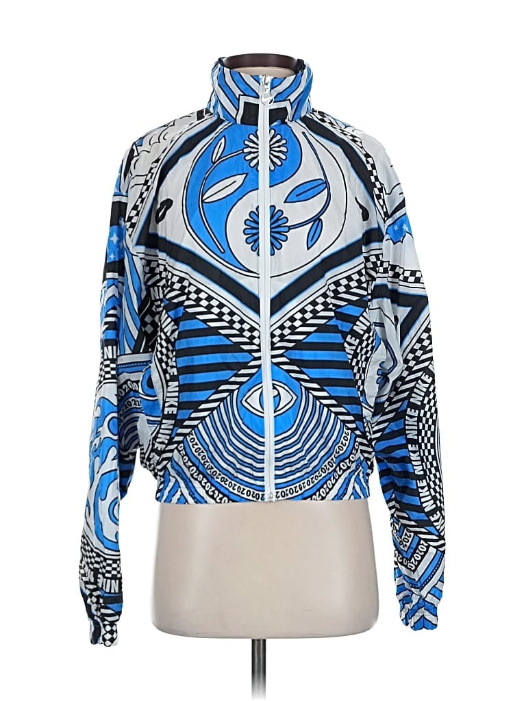 Pre-owned Nike Track Jacket In Blue