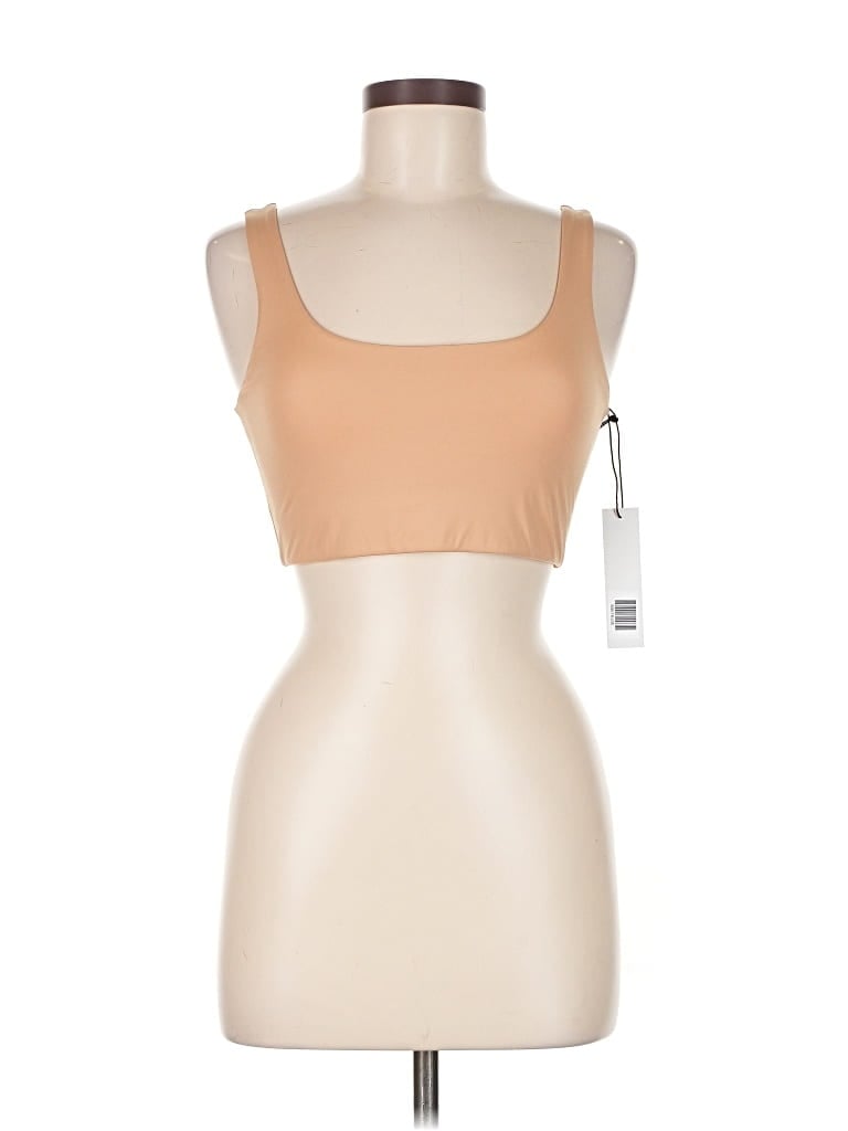 Girlfriend Collective Sports Bra In Brown