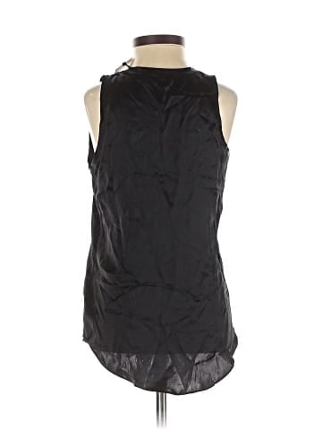 Iris & Ink Sleeveless Silk Top (view 2)
