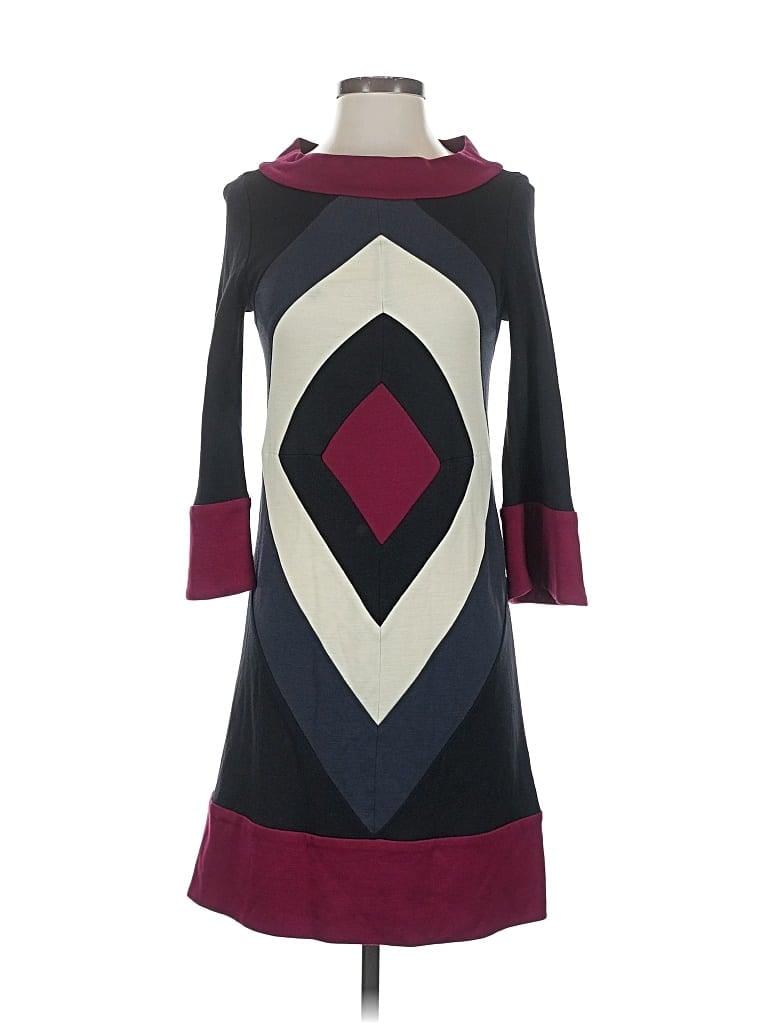 Pre-owned Diane Von Furstenberg Casual Dress In Burgundy