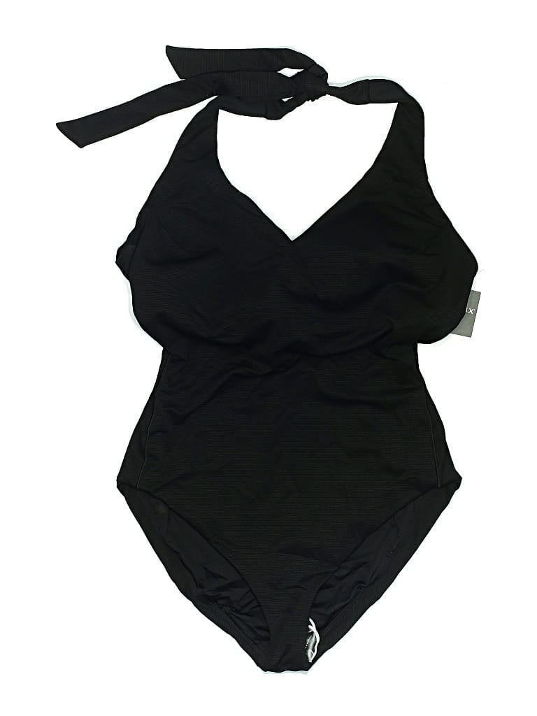 Spanx One Piece Swimsuit In Black